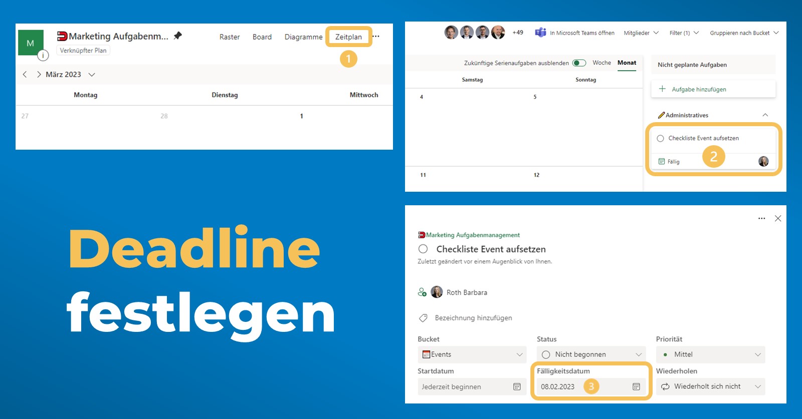 7 Sünden beim Task-Management - Deadline festlegen