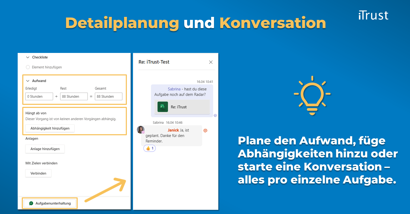 Der neue Microsoft Planner - Detailplanung und Konversation