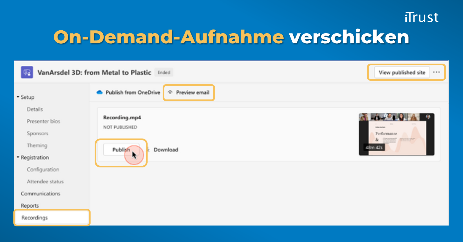 Microsoft Teams Update On Demand AufnahmMicrosoft Teams Update On Demand Aufnahme Webinar Town Halle Webinar Town Hall