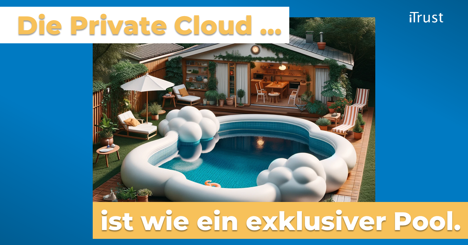 Die Private Cloud ist wie ein exklusiver Pool