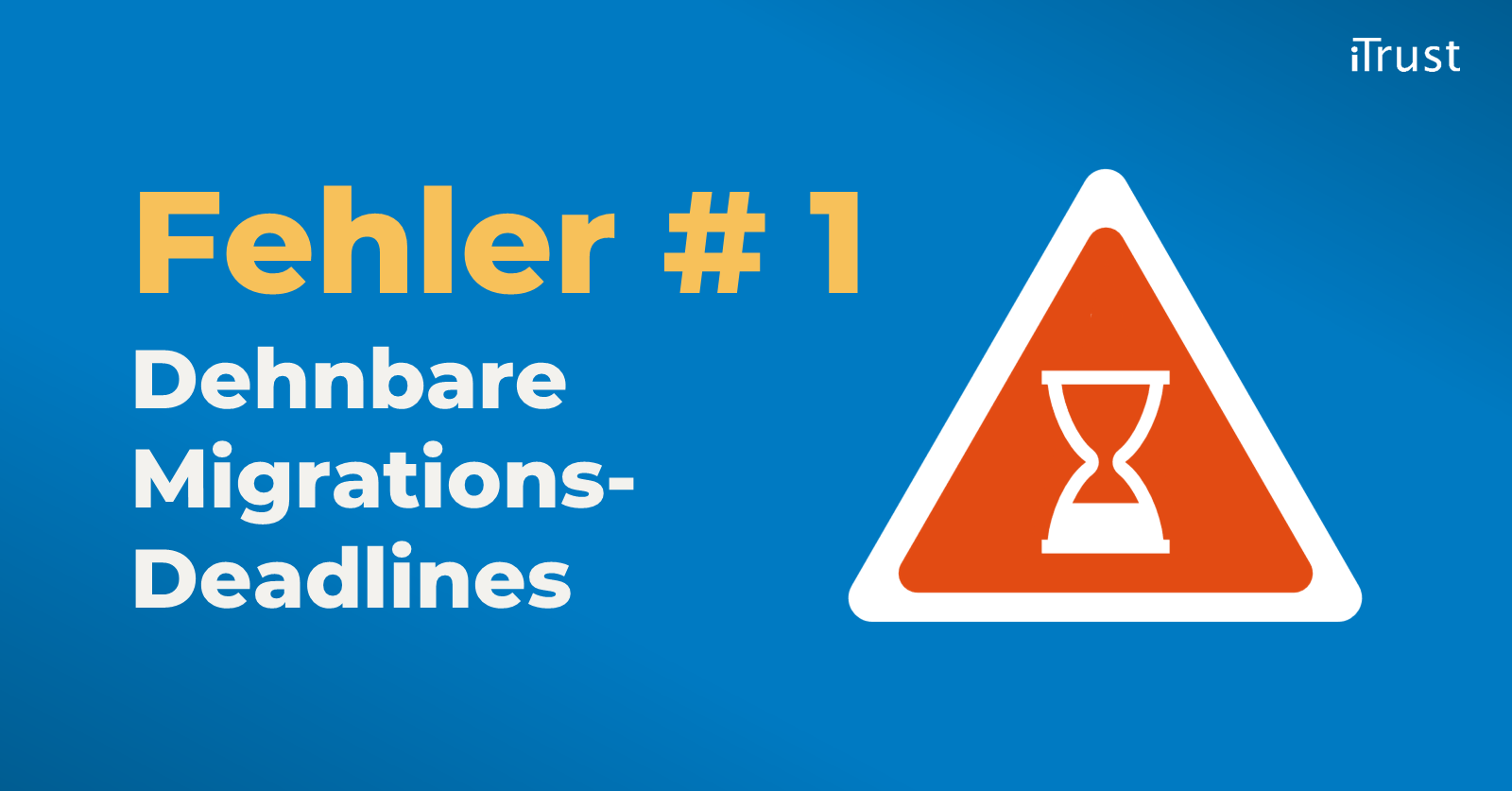 Datenmigration auf SharePoint | Fehler 1: Dehnbare Migrations-Deadlines Datenmigration auf SharePoint | Fehler 1: Dehnbare Migrations-Deadlines