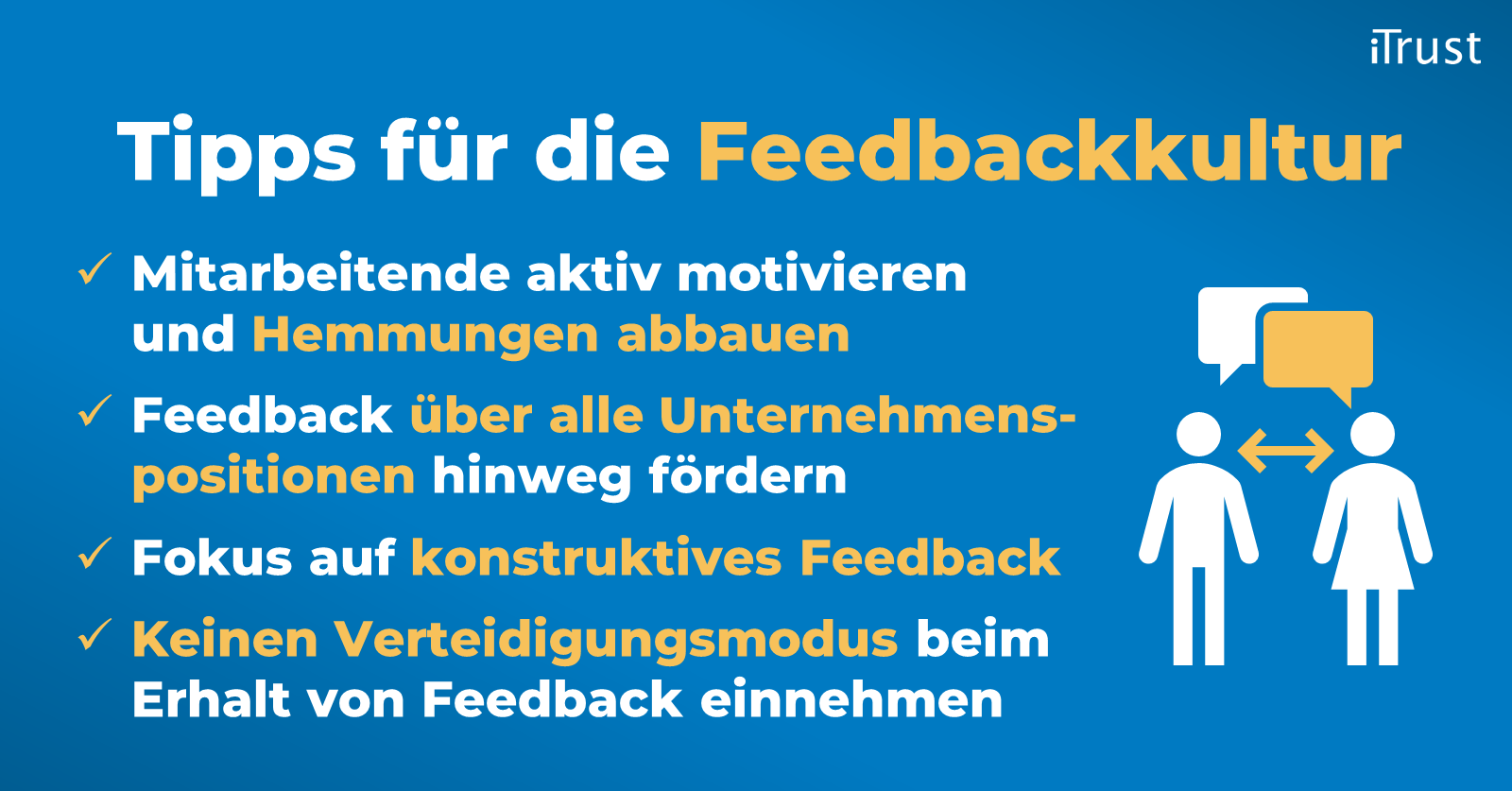 Feedbackkultur - Empfehlungen