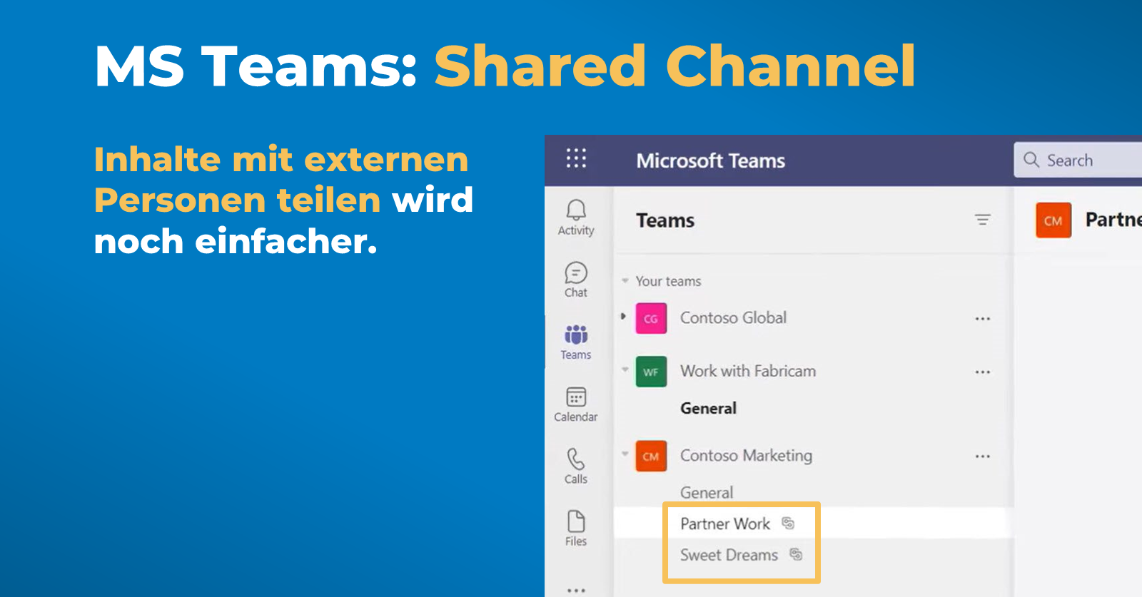 Was ist neu in Microsoft Teams - Shared Channel