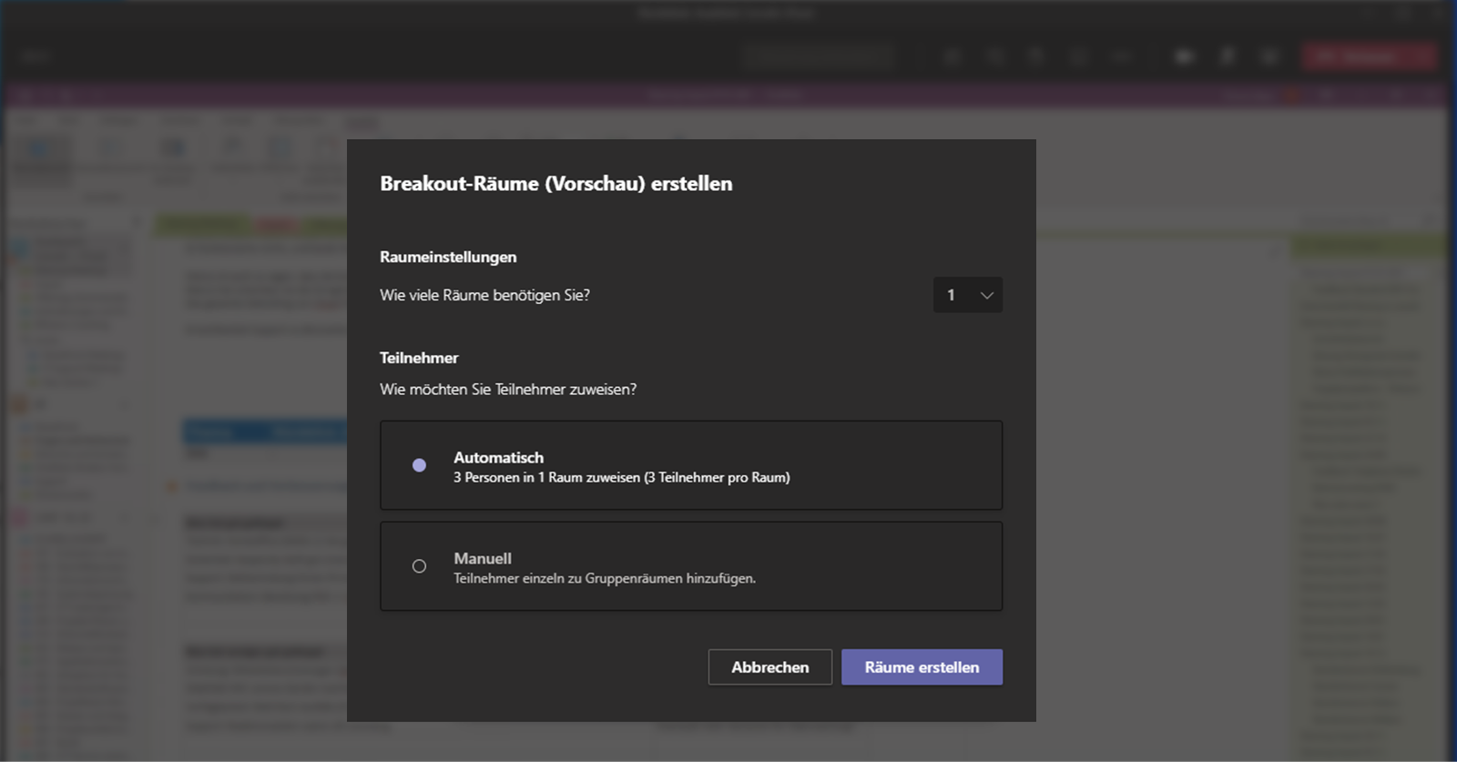 MS Teams Update | Breakout Rooms erstellen